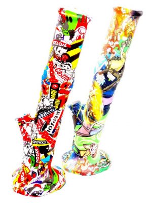 SIL015 14" Detachable Graffiti