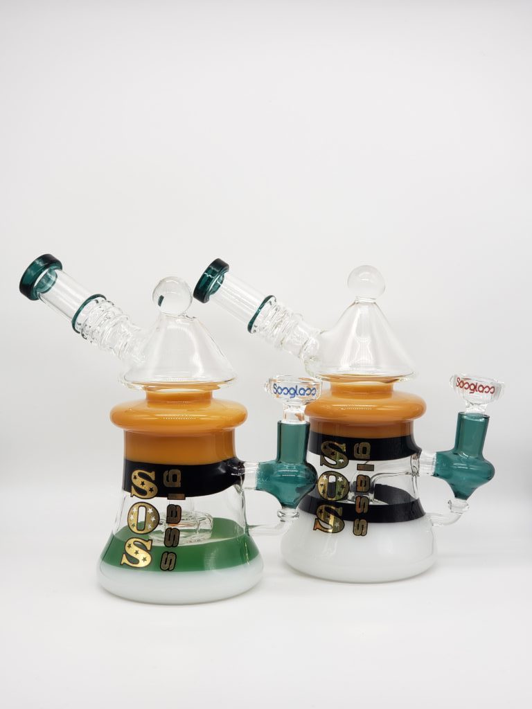 SOS1061 8" - SOSGlass - Wholesale Smoking Instruments