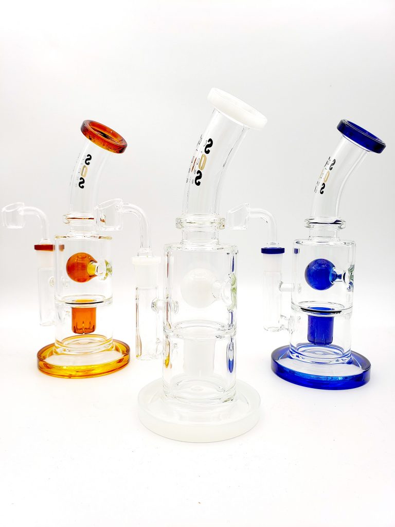 SOS034 9" w/ Banger - SOSGlass - Wholesale Smoking Instruments