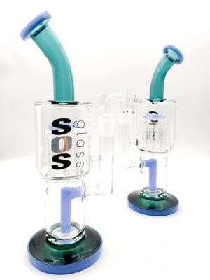SOS342 10" Heavy Single Shower Perc w/banger