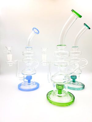 SOS1397 10.5" Recycler With shower perc