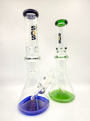 SOS1213 16" 7mm  Shower Perc Beaker