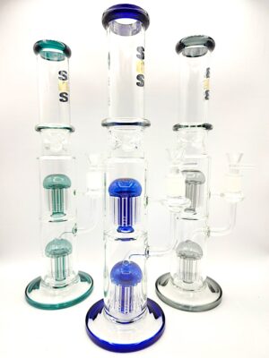 SOS001 14" Dual Shower Perc *4 COLORS AVAILABLE*